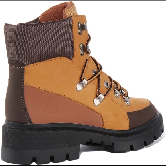 Timberland Cortina Valley Lace Up Hiking Boots Wheat A5VB4 Wmns 8.5 MSRP $170 - Picture 8 of 9